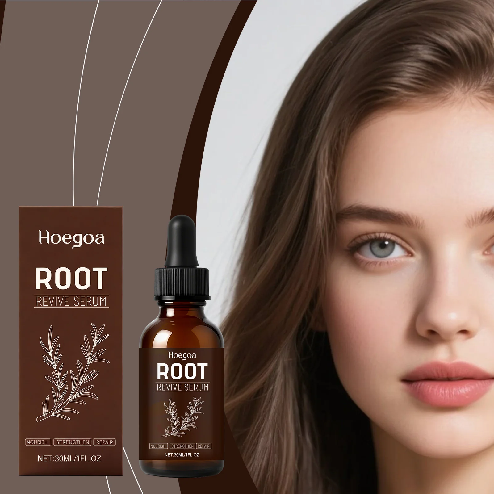 

Hair Care Essential Oil - Nourish Strengthen Reduce Breakage Smooth Frizz Moisturize Dry Hair Add Shine Soft Texture