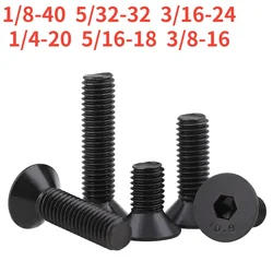 1/8-40 5/32-32 3/16-24 1/4-20 5/16-18 3/8-16 Grade 10.9 British Standard Hexagon Countersunk Head Screw Flat Head Bolt