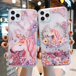 Nail Polish Perfume Bottle For Samsung Galaxy S24 S23 S22 Ultra 5G S21 Plus S20 FE S10 Lite Case Glitter Liquid Quicksand Cover