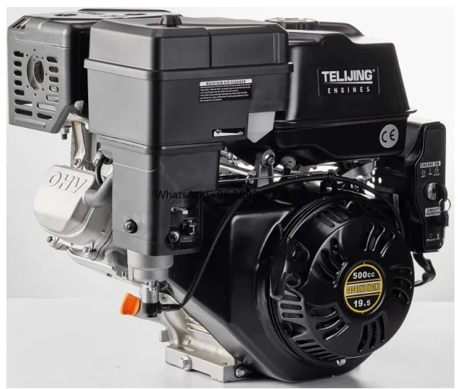 OHV 27 hp 739cc twin cylinder gasoline engine 4 stroke petrol motor 1.6 L oil capacity gasoline engine for generators