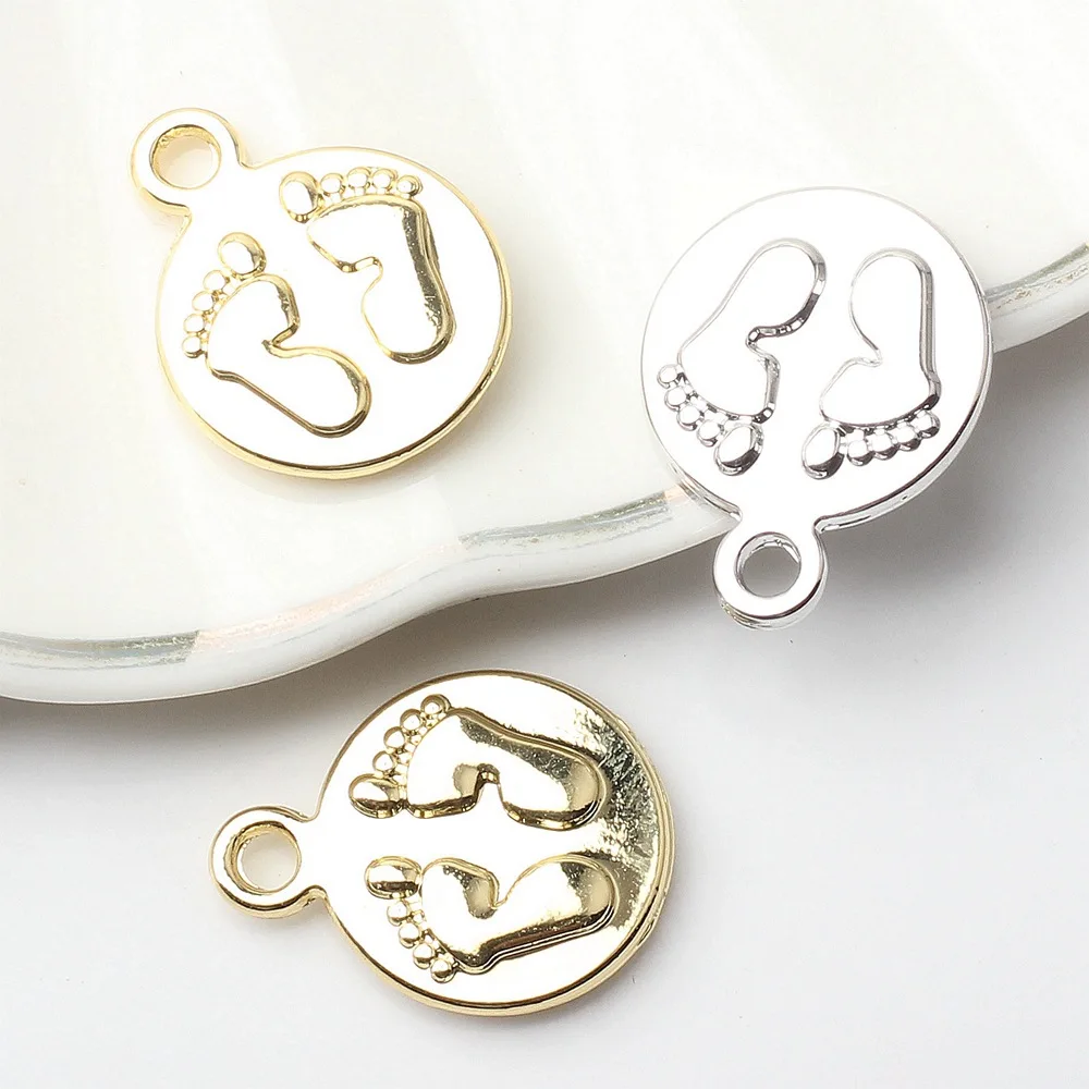 10 шт., подвеска-сердце в форме монеты