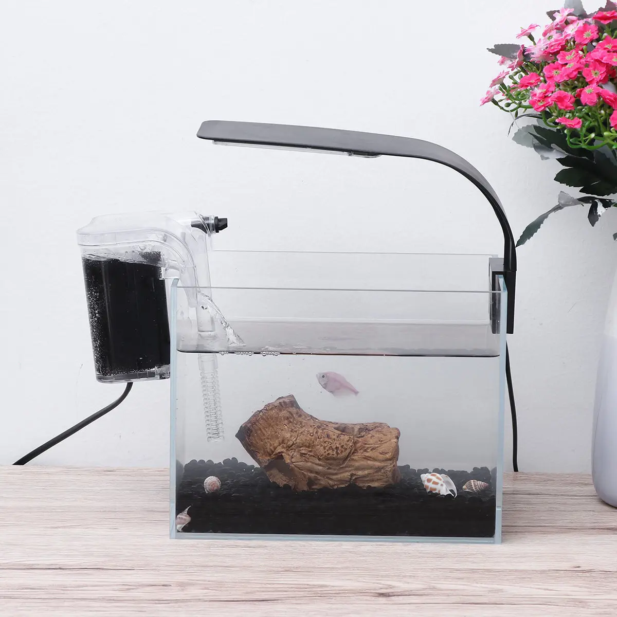 

Ультратонкая лампа для аквариума, высокояркая лампа с креплением на клипсе для роста аквариумных растений, синяя, белая, черная, X5