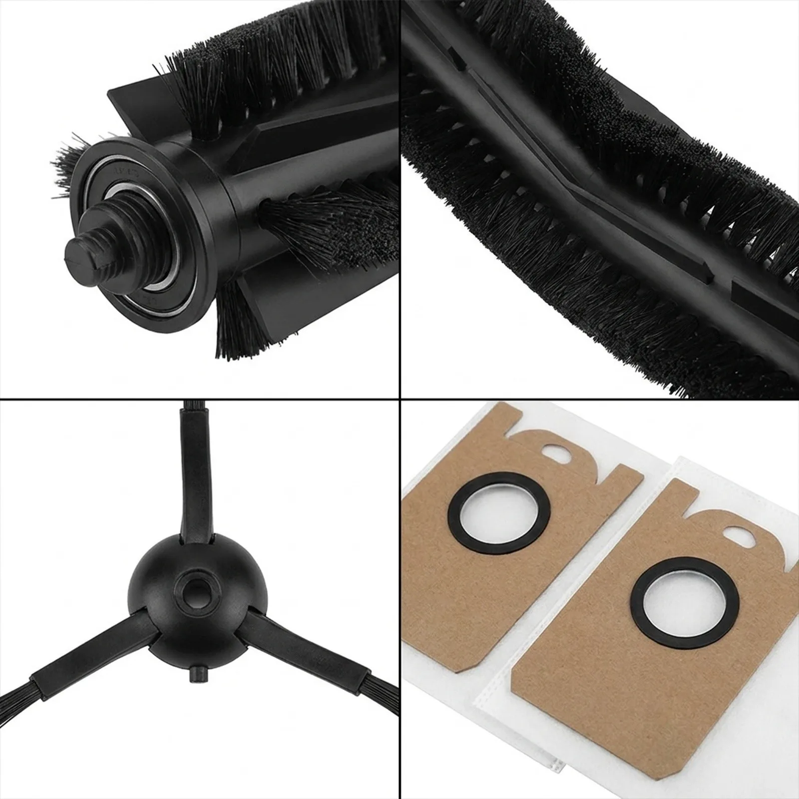 Upgrade Your Cleaning Vacuum Attachments Set for Laresar for l6 for nex Roller Brush Side Brushes Dust Bags Filters