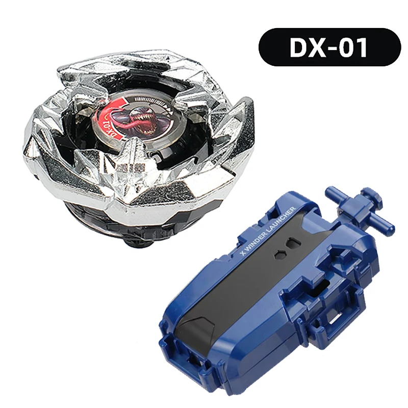 Combat Tops DX-01 Complete gevechtsset met lanceerinrichting voor epische draaiende veldslagen