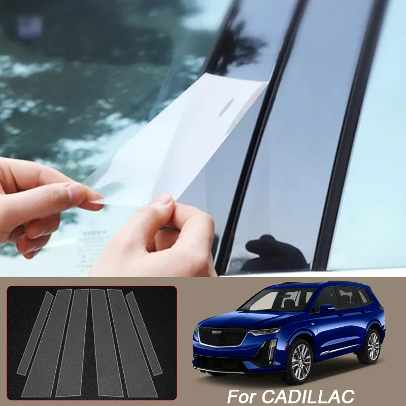 

Car Protective B Pillars TPU Film For CADILLAC CT6 LYRIQ VISTIQ XT4 XT5 XT6 CT5 Auto Window Body Paint Sticker Accessories