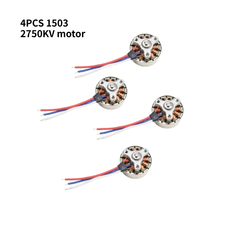 Hoge Precisie Productie NIEUWE 1503 Borstelloze Motor Combo 4 stuks met CW CCW Props voor 2.5-3.5 inch FPV Drone Micro Quadcopter