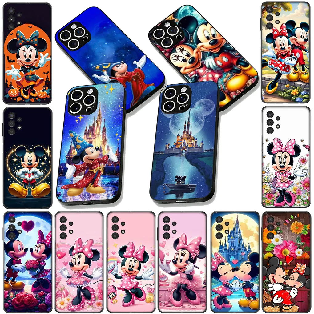 Чехол с изображением Минни Микки Мауса для Motorola Moto G05 G04 G14 G35 G34 G45 G55 G64 G75 G85 G24 G15 G54 Power Phone Case