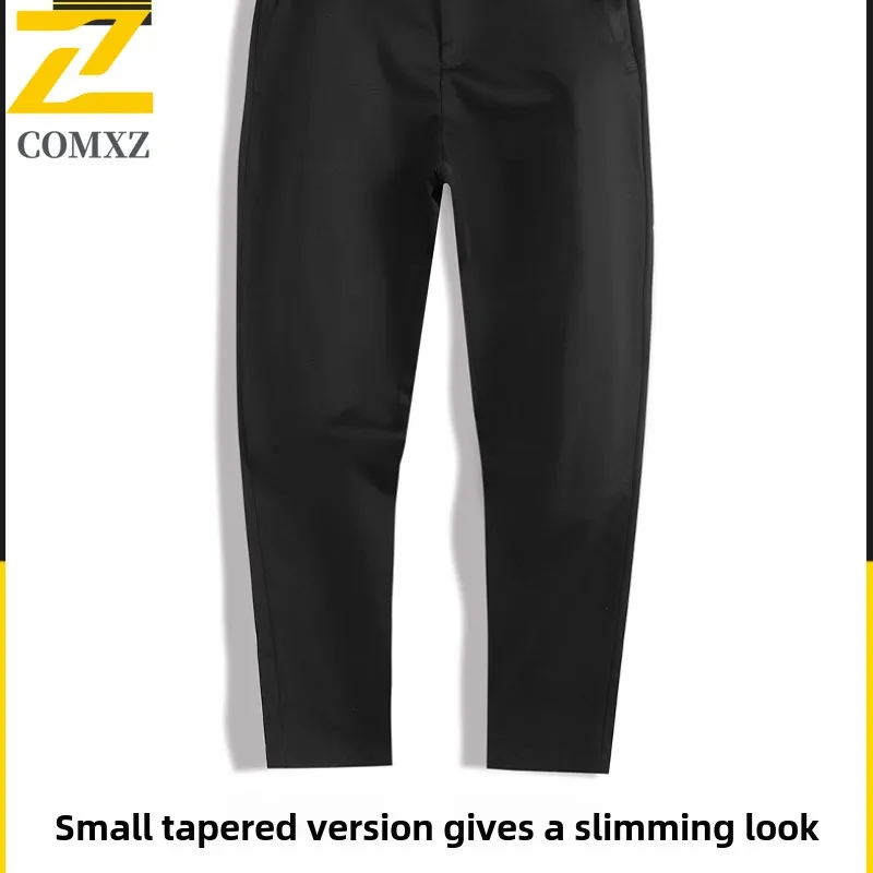 Men's Casual Pants Summer New Lightweight Comfortable Breathable Straight Leg Pants Travel Commuting Loose Straight Leg Pants