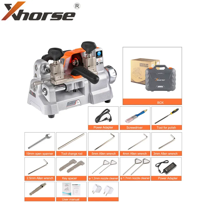 Xhorse Condor XC-009 Key Cutting Machine for Single-Sided keys and Double-Sided Keys