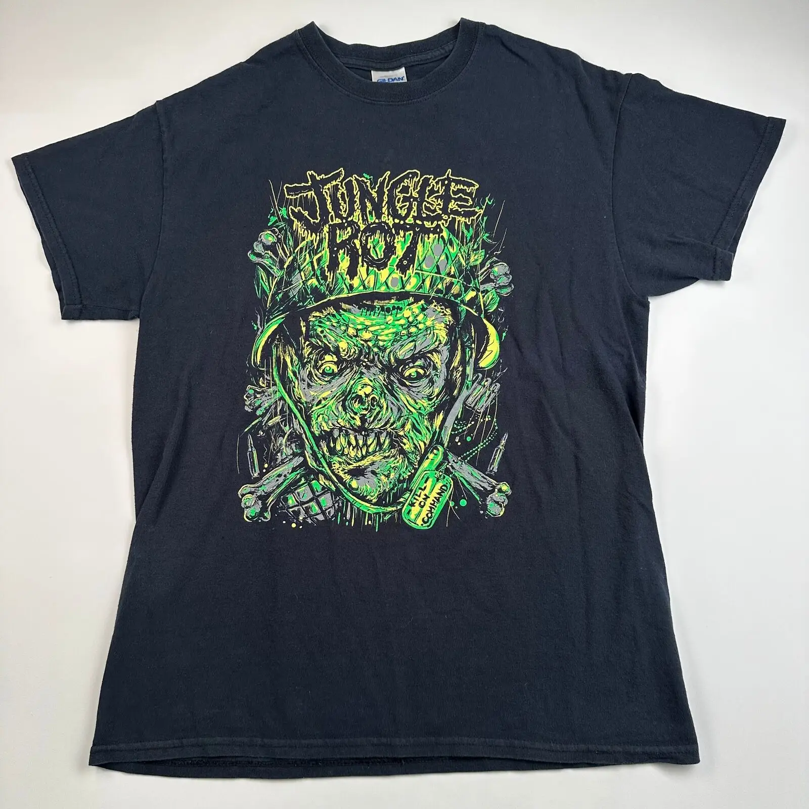 Jungle Rot T Shirt Medium Except No Mercy