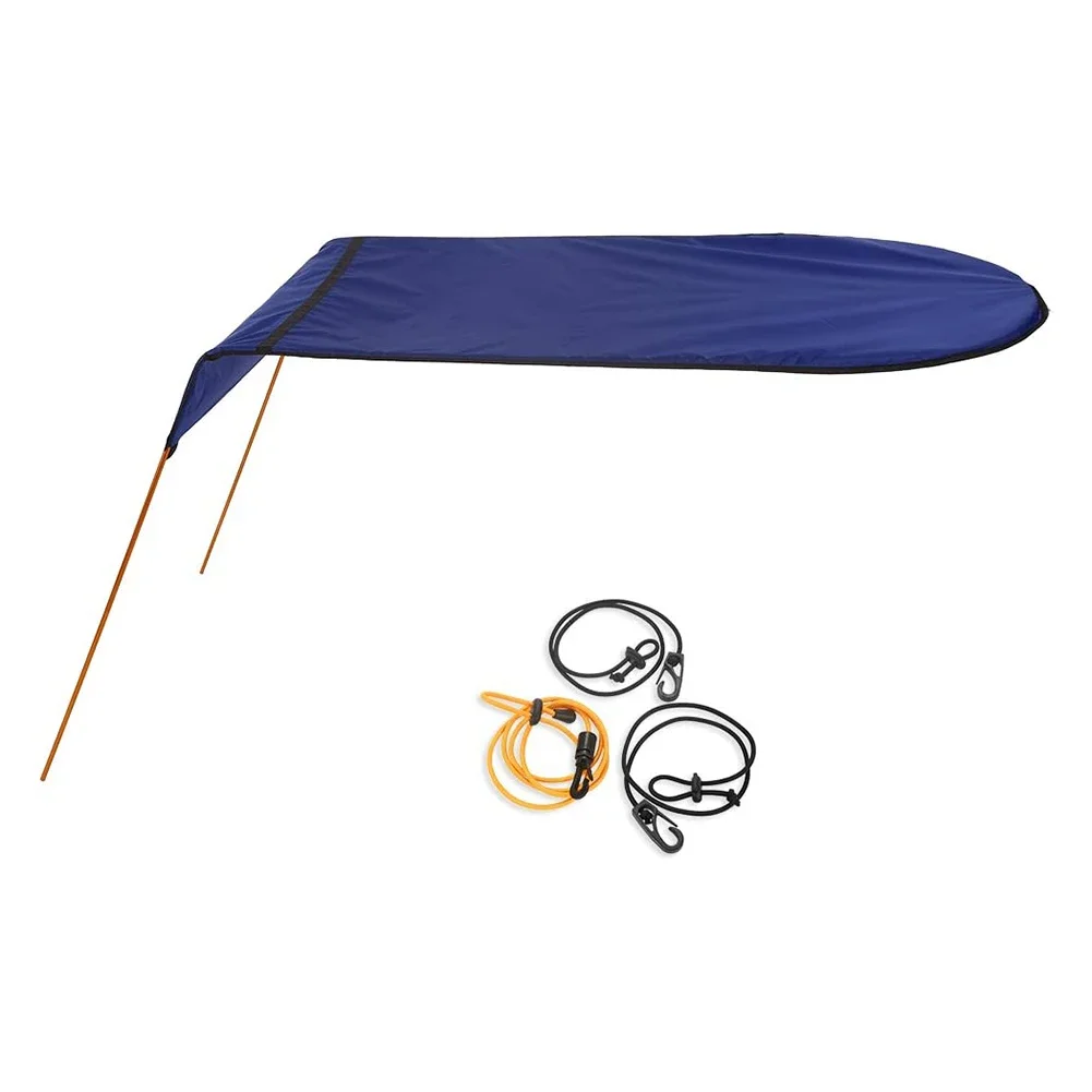 

Outdoor Activities 50x31x26inch Canoe Awning Waterproof Canopy Single Person Use Travel-Friendly Size For Canoe