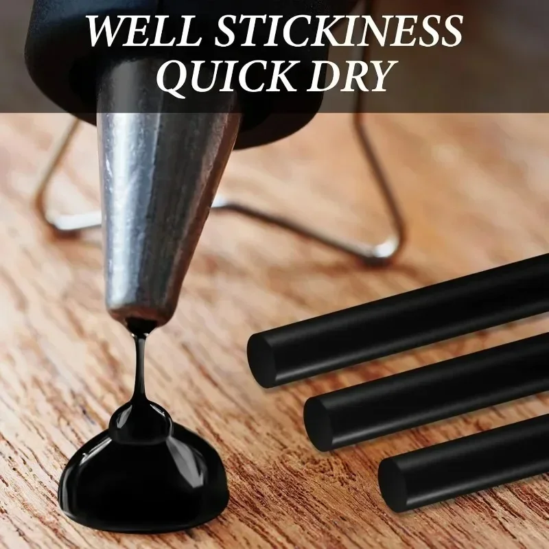 7/11mm preto cola quente vara corpo do carro dent paintless remoção reparação tira diy artesanato forte cola adesiva vara derreter adesivo