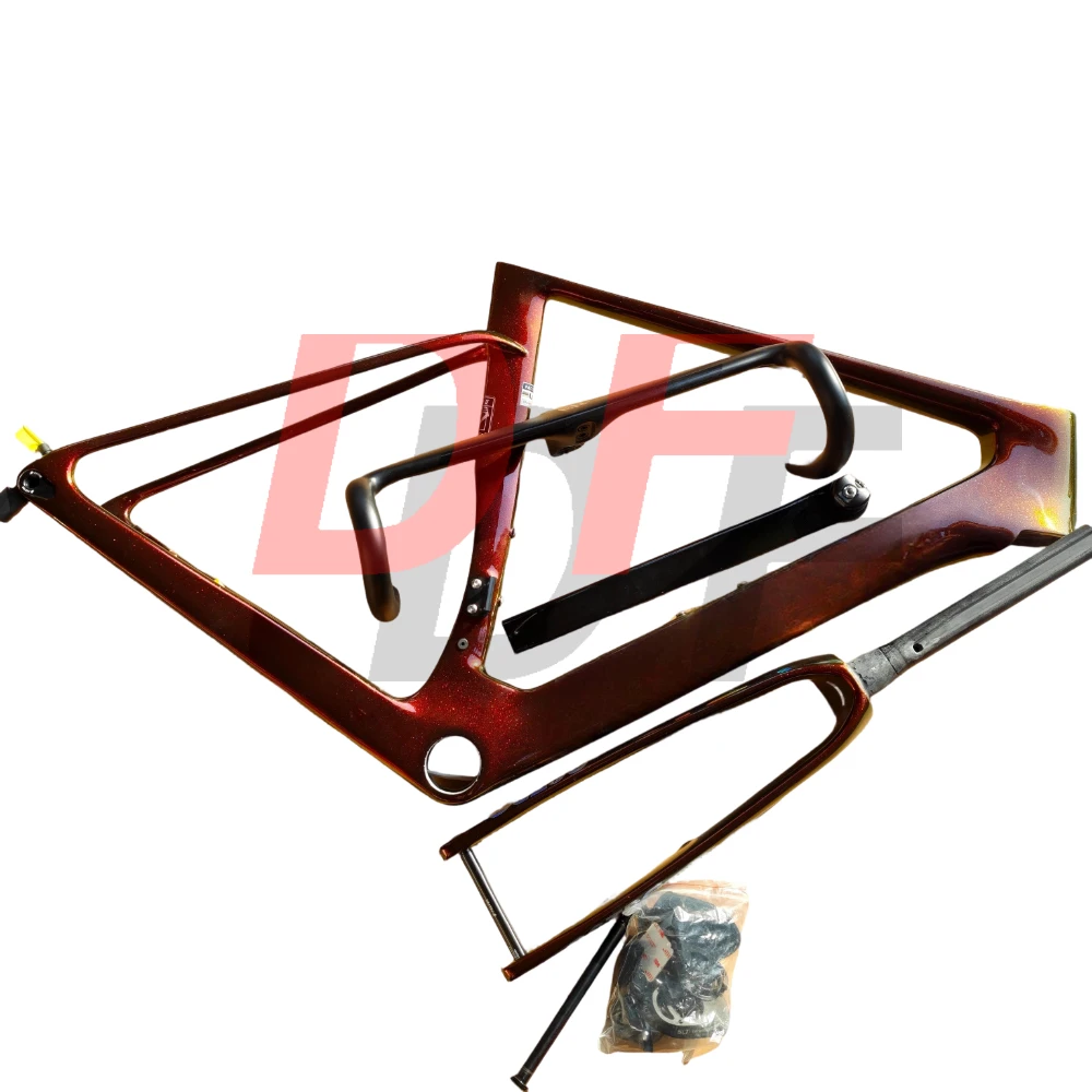 

Ultra-Light Carbon Fiber Road Bike Frame Vam Competition-Grade Bicycle Frame Custom Color