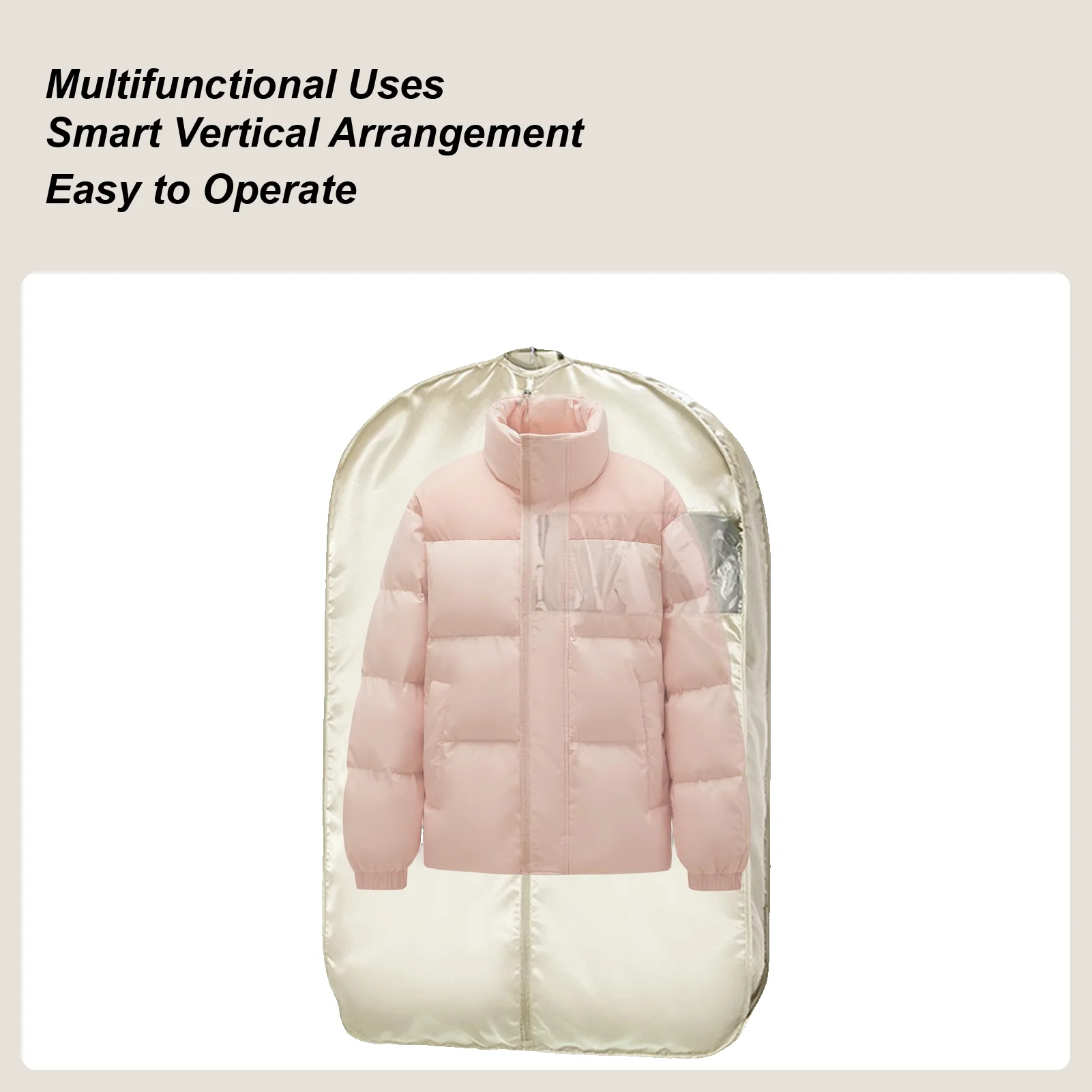 

Дорожная сумка для одежды, пакет для хранения длинных платьев, пылезащитный защитный органайзер для одежды для экономии места, хранения дома, движущегося самолета