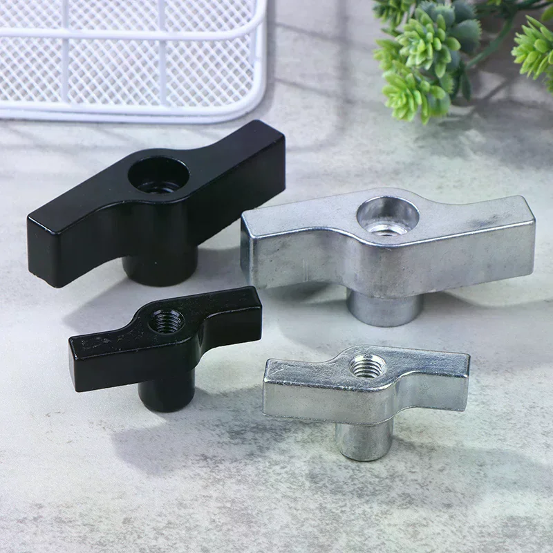 Galvanized Aluminum Wing Nut Truss Clamp Handle M8 M12 Black Gray T nut Knob Light Hook Fittings