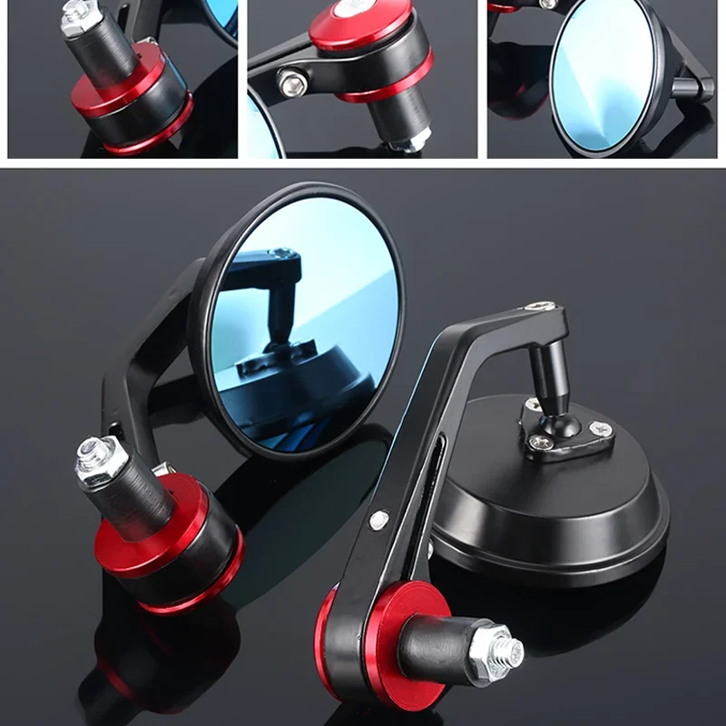 

Motorcycle Rear View Mirrors 7/8" 22MM Handle Bar End For GSX-S750 GSX-S1000 DL650 DL1000 V-strom 650 1000 1050 1050XT