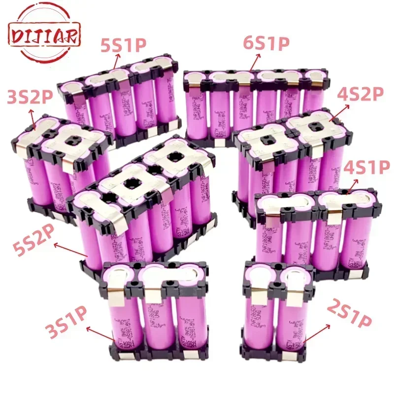 2S1P 3S2P 4S1P~5S2P 6S2P 18650-35E battery pack custom 18650-35E battery welding 3500mAh / 7000mah battery pack 7.4V to 25.2v