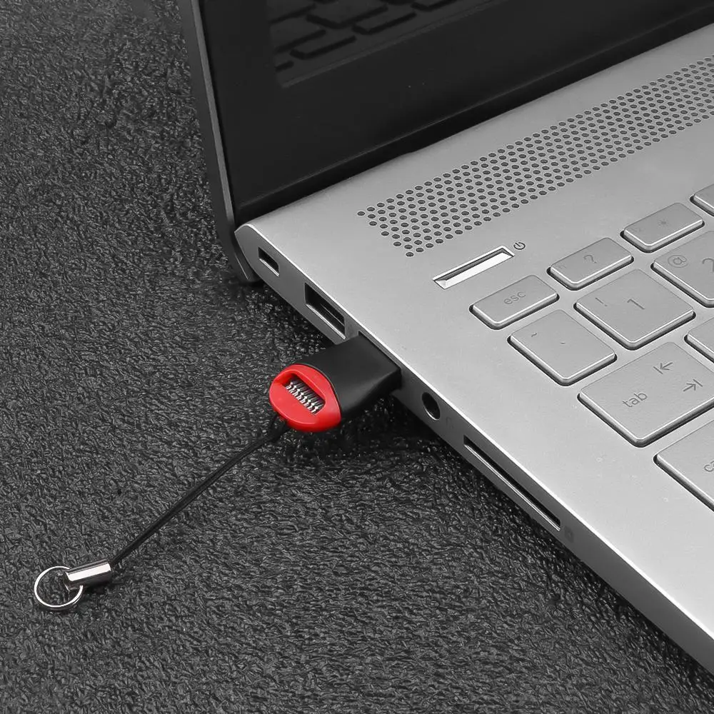Mini Usb Adapter Usb 2,0 Kartenleser Adapter Micro SD SDHC TF Flash-Speicher Kartenleser Für PC Laptop