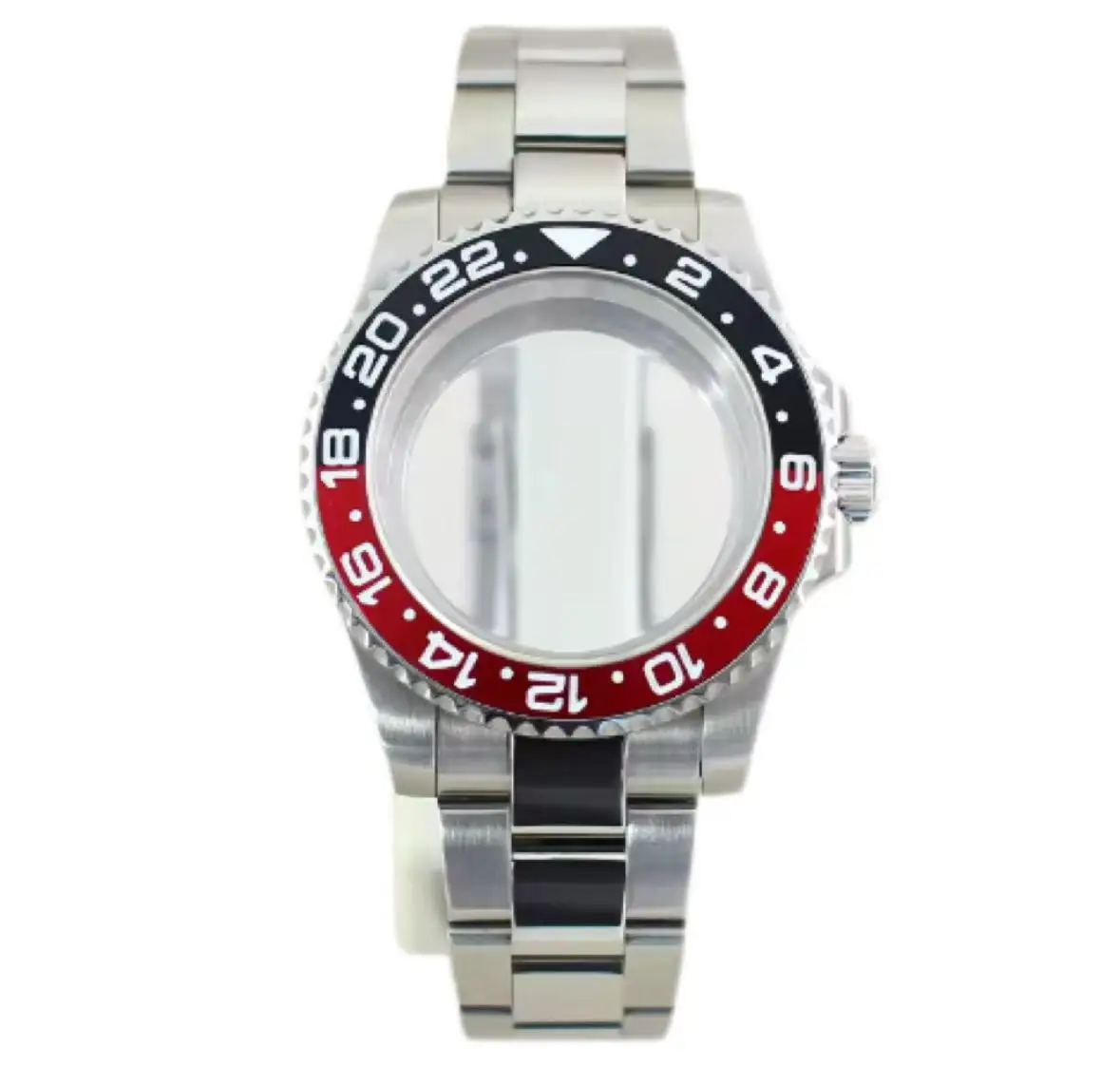 40mm stainless steel case with sapphire glass, suitable for NH34, NH35, and NH36 automatic mechanical movements 20BAR waterproof