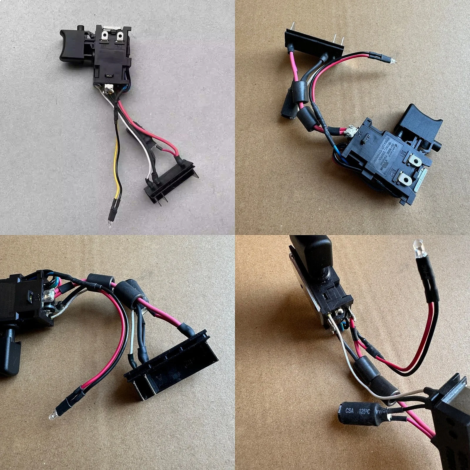 Original 14.4V Speed Control Switch for Hitachi Electric Drill DS14DJL