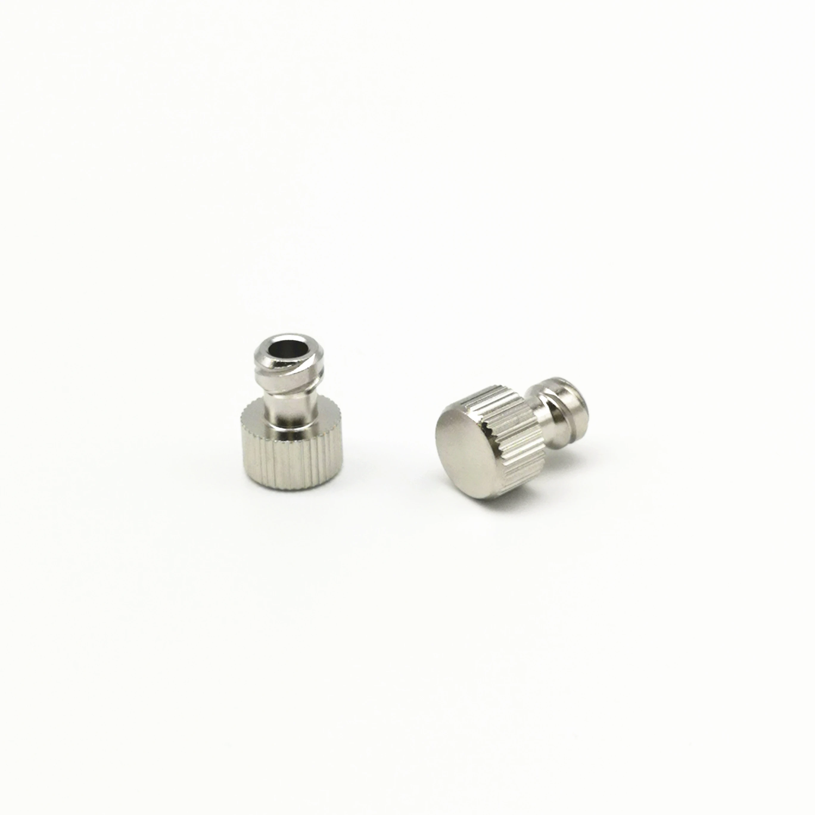 Metal Syringe Plug Nickel-plated Brass Adhesive Dispensing Guel Syringe Plug Female Luer Cap