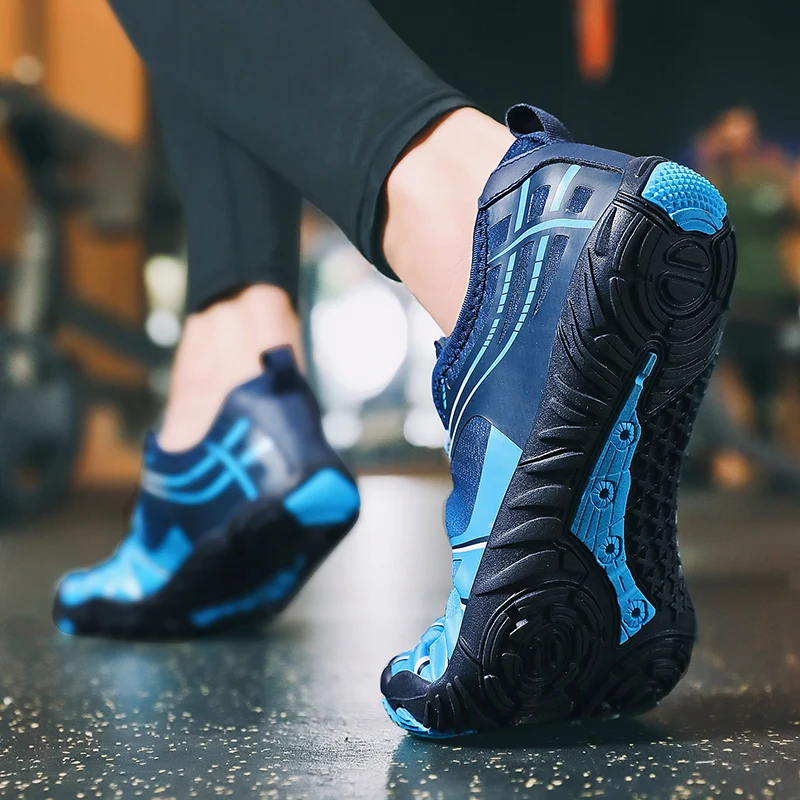 Unisex barefoot shoes Gym sports Running Fitness shoes Outdoor beach water sports Upstream water shoes Plus size shoes