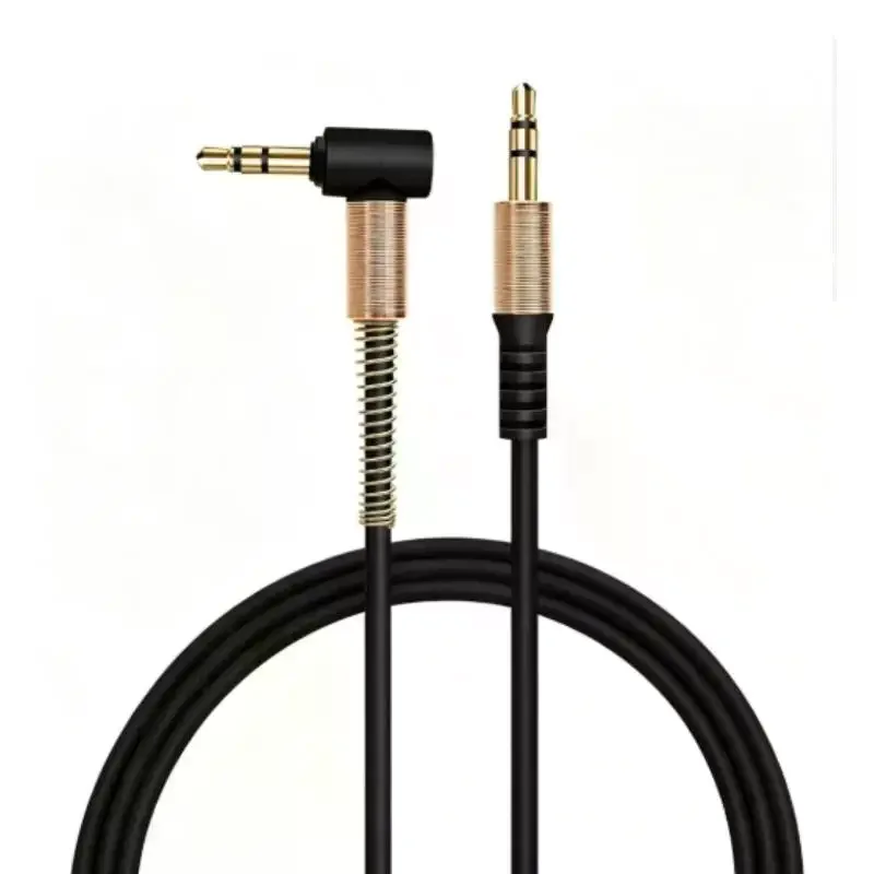 Jack 3.5mm Male To Male Car AUX Cord AUX Audio Cable 3.5mm Speaker Cable For AUX Cord Headphones 1Pcs
