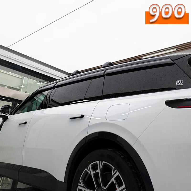 For Lynk&Co 900 Car Side Window Visor Windshield Sun Rain Deflector Awning Eyebrow Guard Window Shelter Exterior Car Accessories