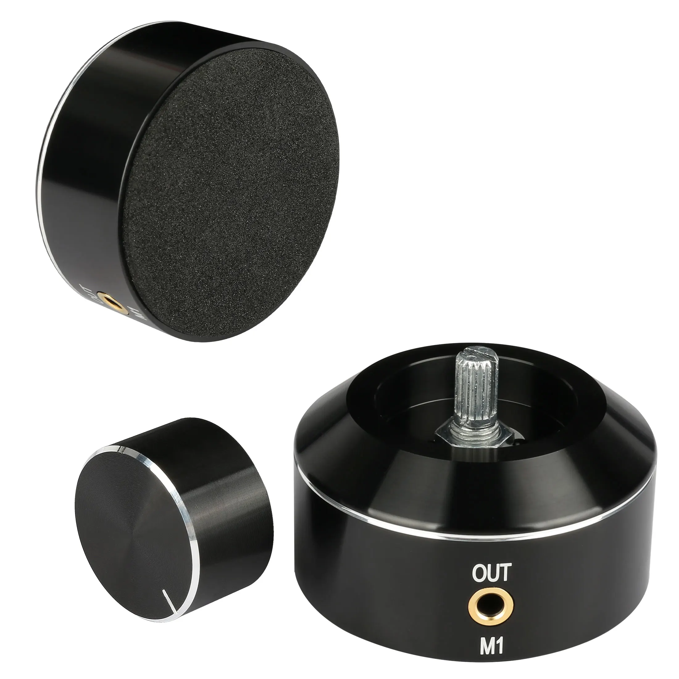 ตัวควบคุมเสียง M1ระดับเสียง FX ตัวควบคุมสายลำโพงที่ใช้งานอยู่เครื่องควบคุมเครื่องขยายเสียงการ์ดอะลูมินัมอัลลอยเทคโนโลยี CNC