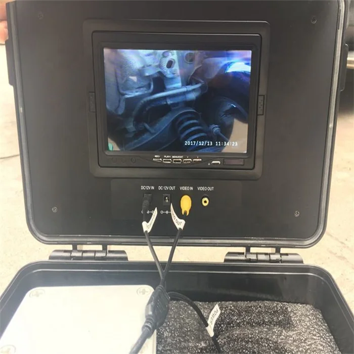 Dispositivo robot per telecamera fognaria per ispezione scarico cingolato tubo impermeabile IP68