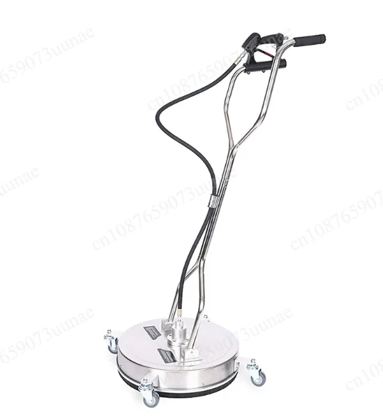 High Pressure Stainless Steel Surface Cleaner, Quick-Connect Flat Floor Washer for Driveways, Patios & Factory - 4000 PSI