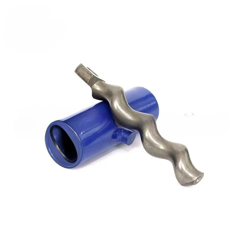 Putty Machine Stator and Rotor Mortar Spraying Machine Parts, Real Stone Paint Spraying Machine Rubber Sleeve Screw
