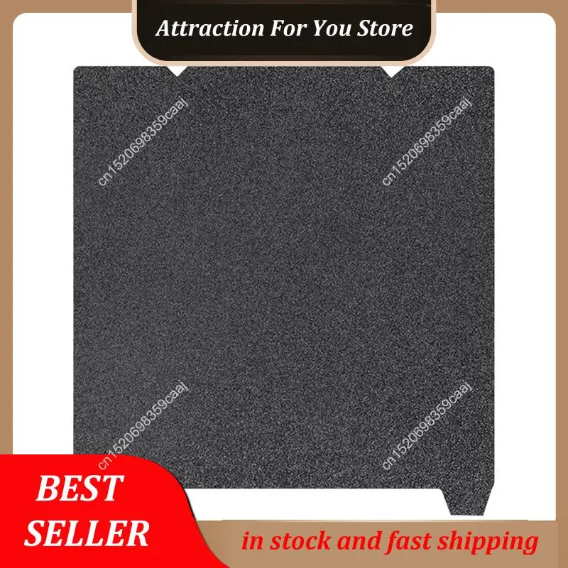Hot Selling PEI Textured Build Plate Double Sided Smooth And Spraying 3D Printer Spring Steel Sheet For Creality K1 Ender-3 V3 S