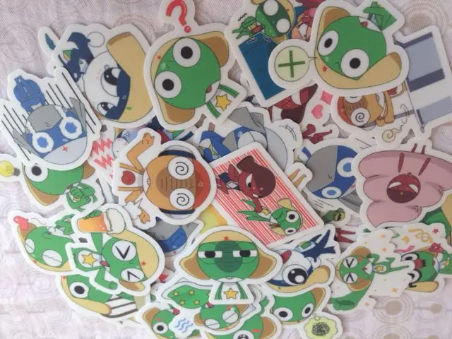 

Keroro 40PCS Cute Diy Sticker Z 124