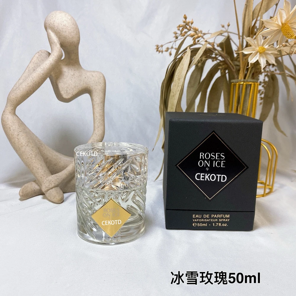 50 مللي ماركة الملائكة حصة عطر دائم الأزهار الطبيعية فاكهي الجليد الورد لهب الشيح التفاح براندي EDT للرجال والنساء