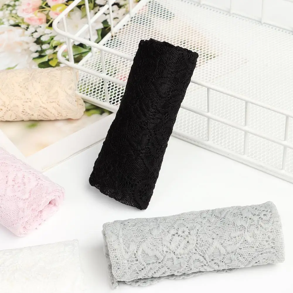 

1 Pair Fashion Lace Summer Sunscreen Fingerless Driving Gloves Ice Arm Cuffs Arm Sleeve Mittens Arm Cover