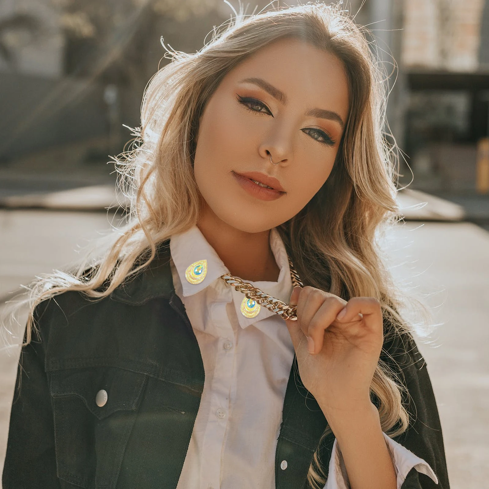 

1 Set Water Droplets Resin Drops Diy Clothes Accessories Wedding Dress Decoration Handmade Craft Material Peacock Beads Bird Eye