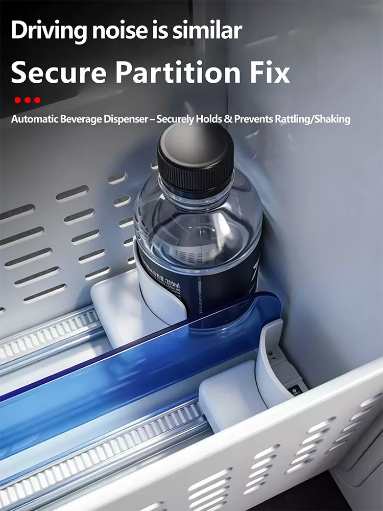 For Xpeng GX 2026 2027 Car Refrigerator Booster Auto Positioning Storage Rack Car Automatic Space-filling Storage Rack Supplies