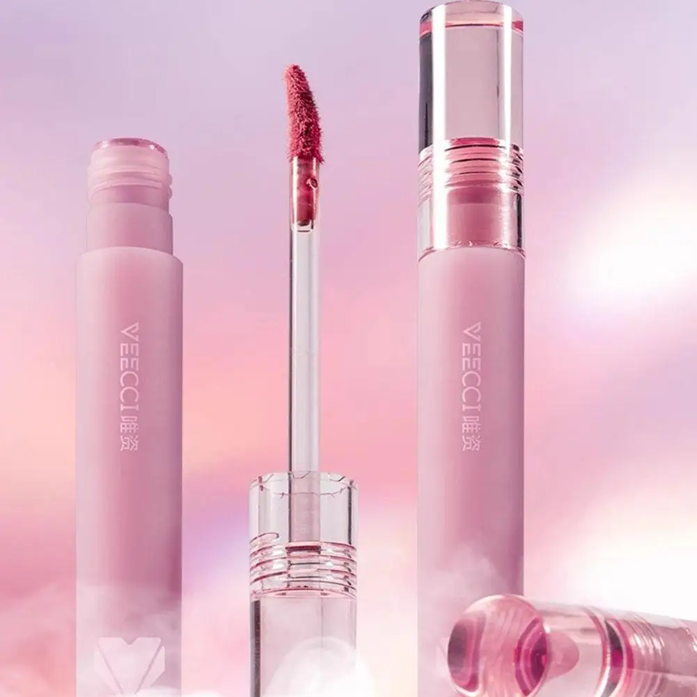 ملمع شفاه غير لامع من VEECCI، سريع الجفاف، مرطب مقاوم للماء، يدوم طويلاً، ملمع شفاه مخملي خفيف الوزن للغاية #1