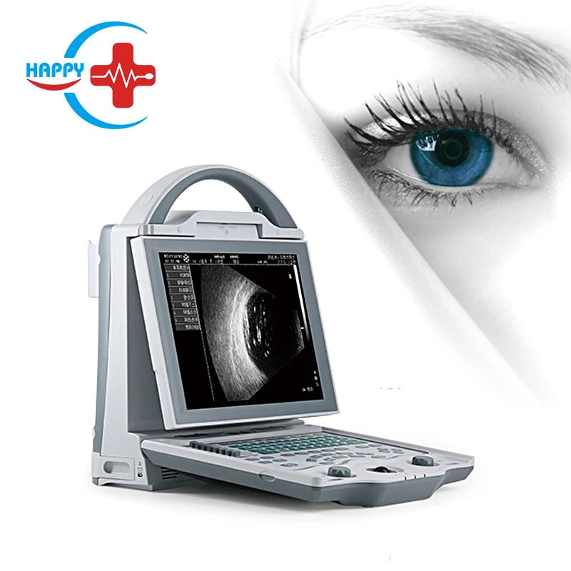 HC-Q034A Medical Full Digital Ophthalmic Ultrasound A B Scan Eye Ultrasound Scanner