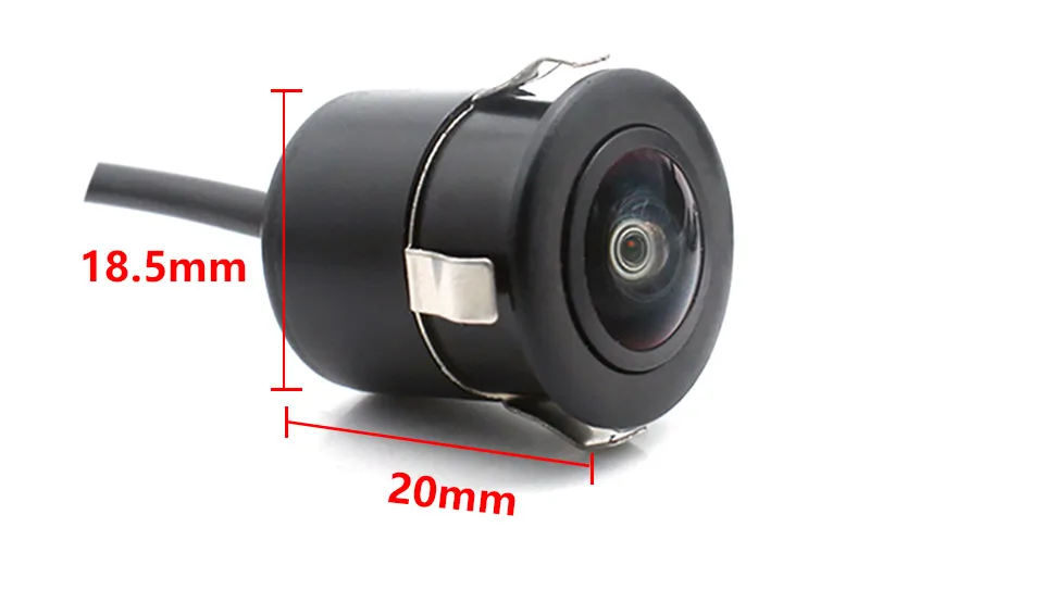 Auto-Front- und Rückfahrkamera, Parkkamera, AHD 720P CVBS, 170-Grad-Weitwinkel, IP68 wasserdicht, HD-Kamera, 1/3/6/10 Stück – Detail 2
