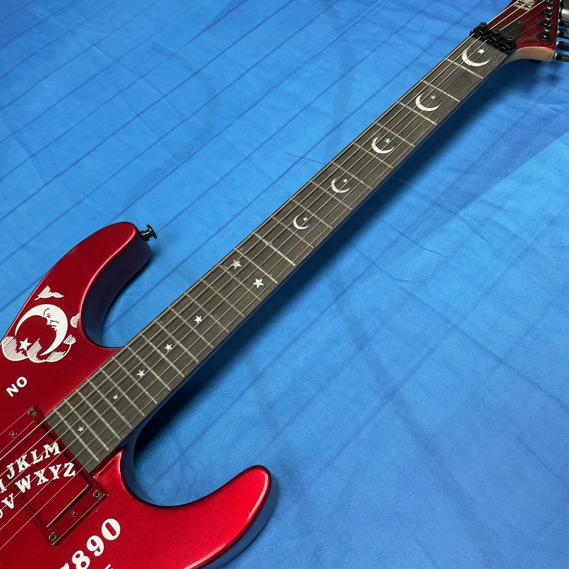 6현 일렉트릭 기타, 달과 별 모양의 프렛보드 인레이가 - Electric Guitar Beginner 리뷰 및 가격