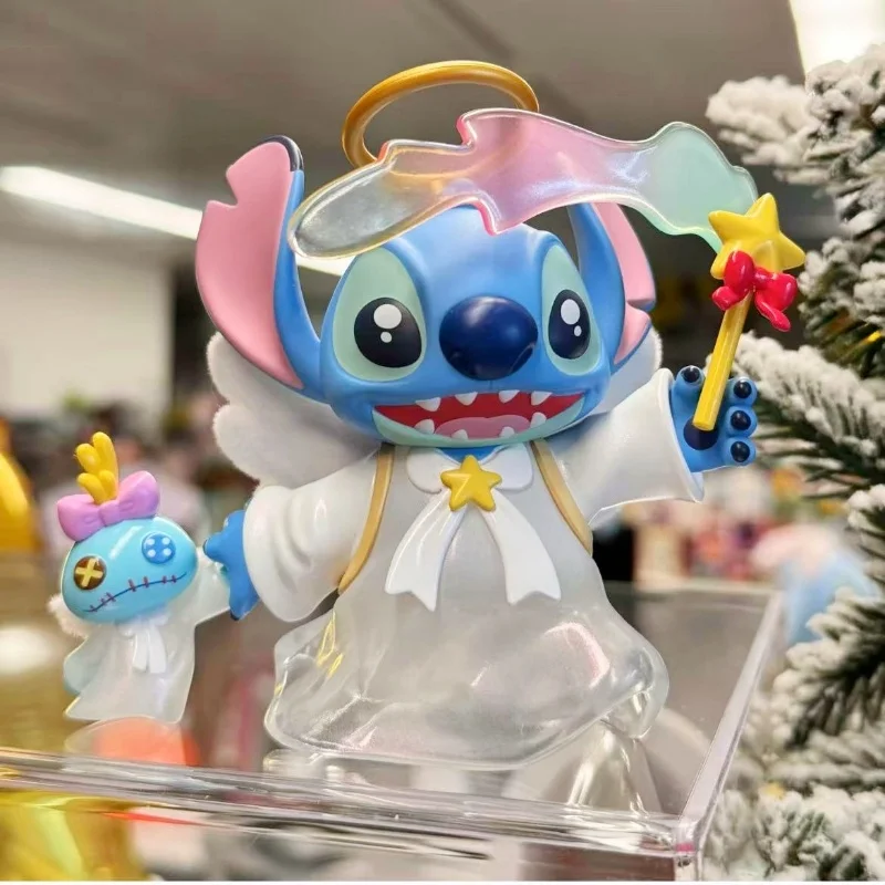 Disney Stitch Blind Box Weird Diary V2 Series Anime Figures Mystery Box Collectible Cute Pvc Statue Doll Children Birthday Prese