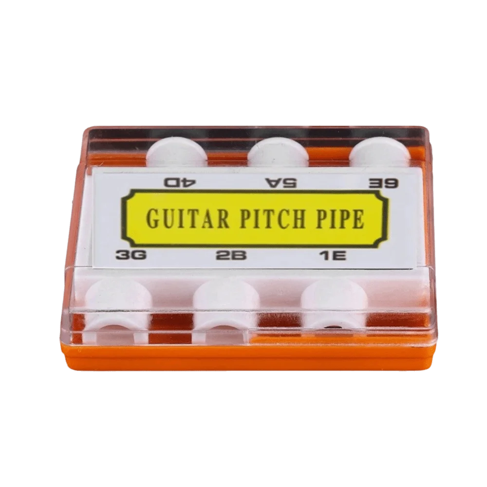 ​E B G D A E Tones​ Tuner Pitch Pipe Plastic Shell​ ​With Carrying Case​ Pitch Pipe Six hole ​Guitar Tuner Pipe​