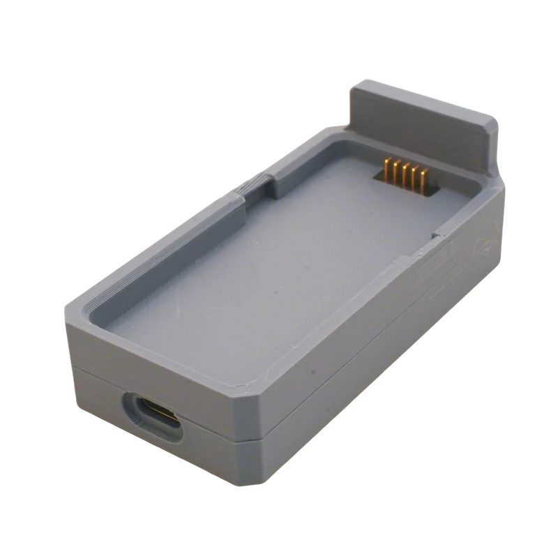 1PCS For DJI Neo2 Type-C Port Battery Charging Dock Lipo Charger Manager 25W Fast Charge Base w OLED Display Screen for RC Drone