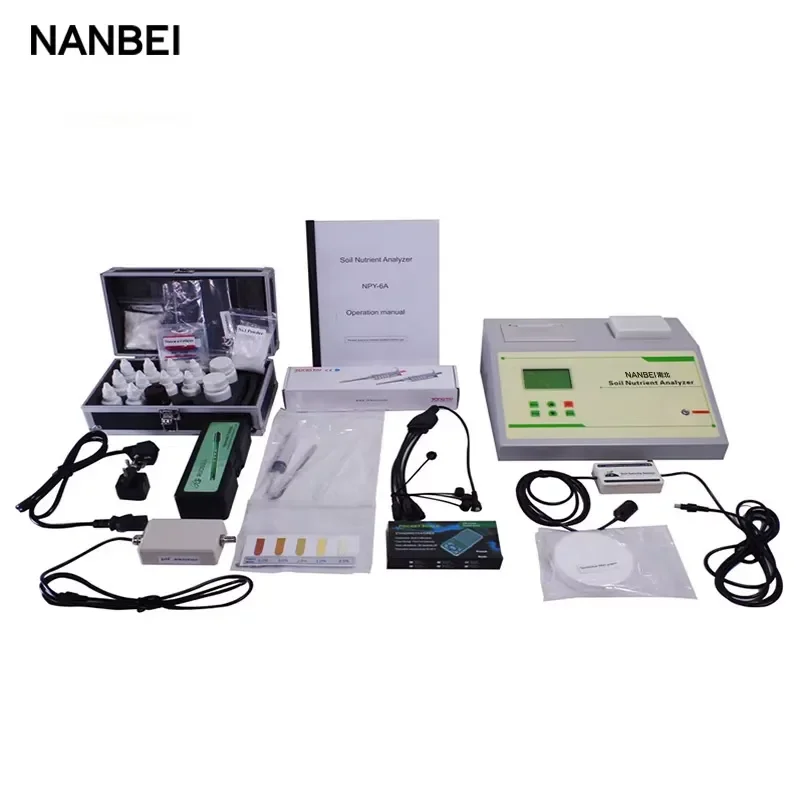 Digital NPK Soil Tester Soil Nutrient Analyzer with Recommendation for Smart Agriculture Farm Use