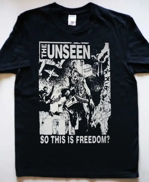 THE UNSEEN So This is Freedom T shirt rock music TE5238