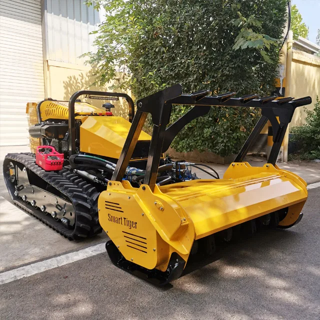 Remote Control Lawn Mower Crawler Lawn Mower Robot Hydraulic pilot Imported Hydraulic System