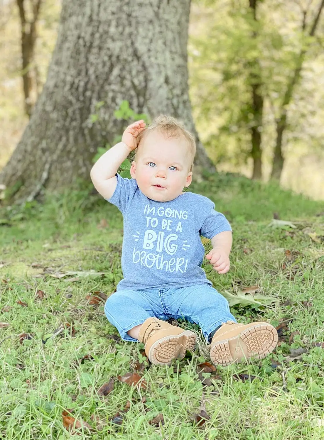 Big Brother New Baby Reveal I'm Going to Be A Big Brother New Sibling Announcement T-Shirts and Raglans