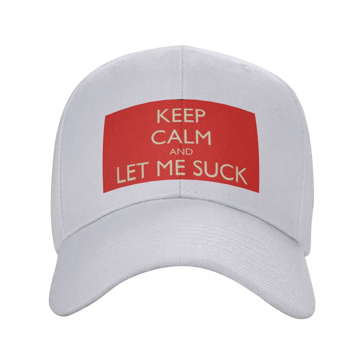 keep calm Baseball Cap Luxury Brand Wild Ball Hat Women's Men's